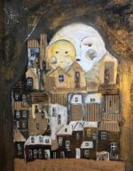 63. Bett / "Los Viajes de la luna y el sol" / Técnica mixta, acrílico y collage